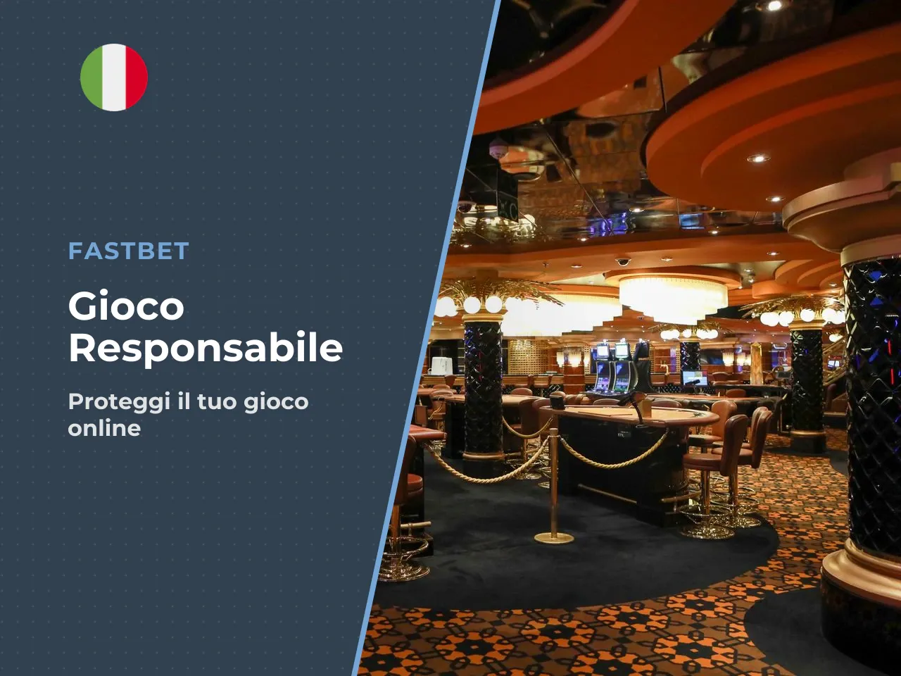 Gioco responsabile e autoesclusione. Il gioco d'azzardo online comporta rischi reali. Ecco le risorse disponibili per i giocatori italiani: