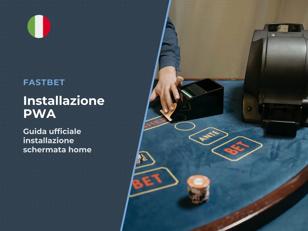 Come aggiungere Fastbet alla schermata Home su iOS (Safari)