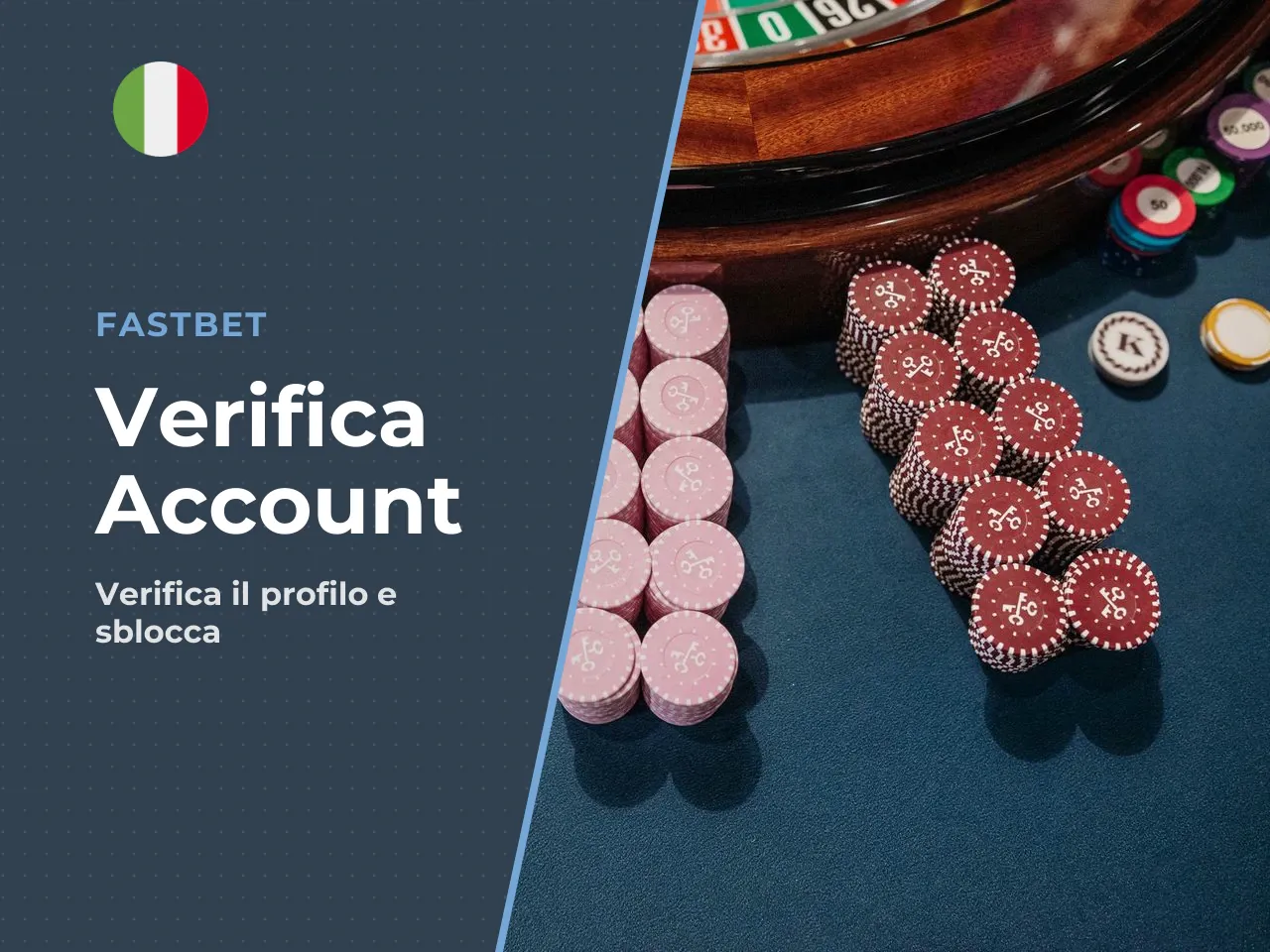 Verifica account e accredito del bonus