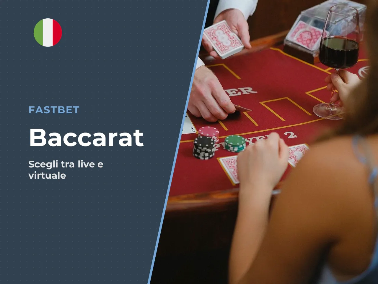 Baccarat live o virtuale: quale scegliere