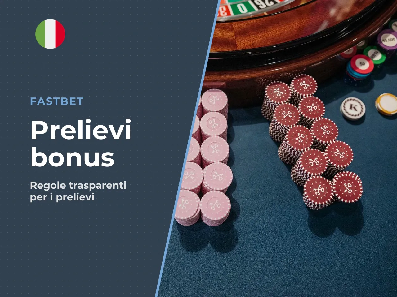 Condizioni di prelievo dopo l'uso del bonus