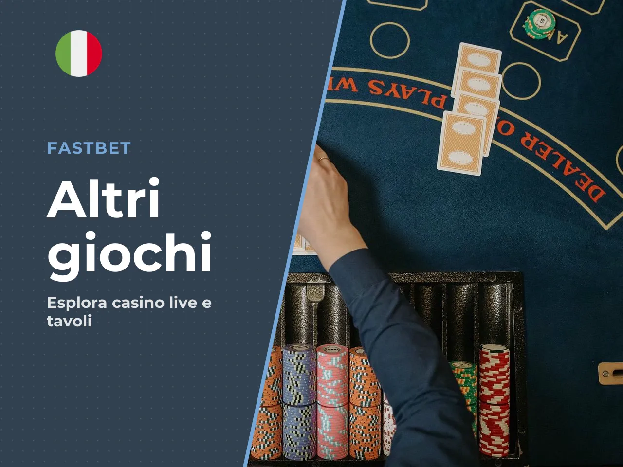 Quali categorie completano l'offerta oltre alle slot