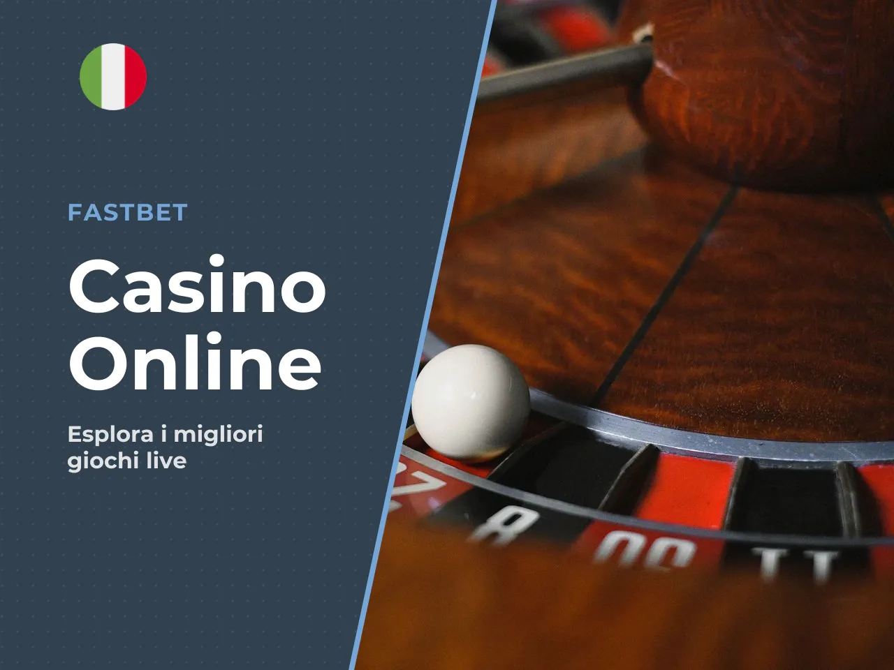 Fastbet casino online, live e altre aree del sito