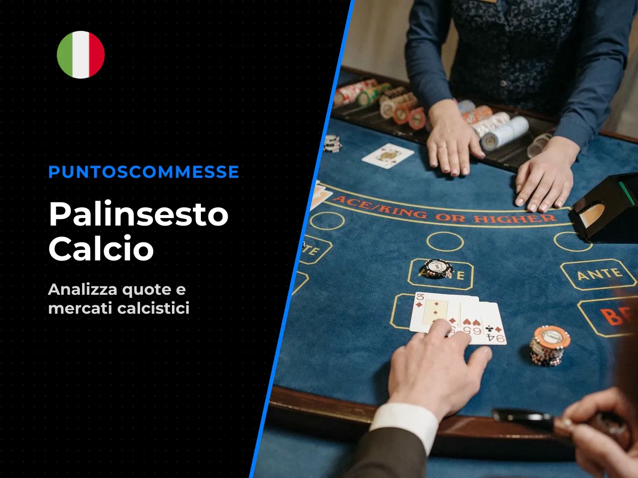 Palinsesto, quote e mercati sul calcio
